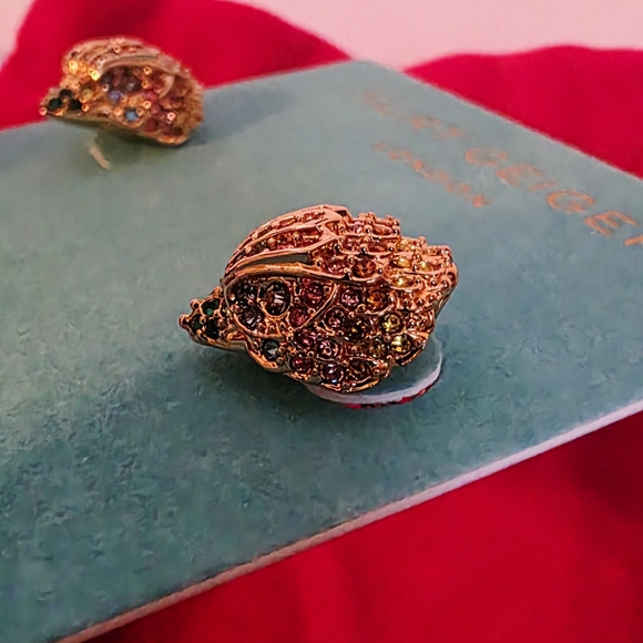 Kurt Geiger Gold Earrings - Picture 3 of 4